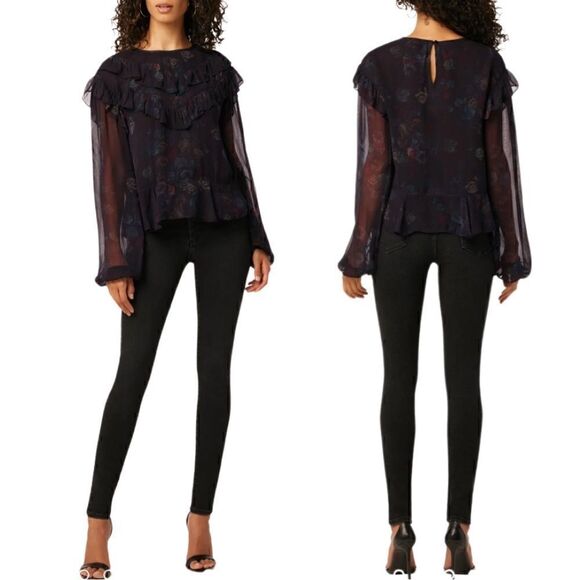 NWTs Joe’s Jeans Talia Flowy Blouse Size XS - Picture 2 of 11